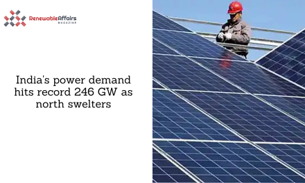 India’s power demand hits record 246 GW as north swelters