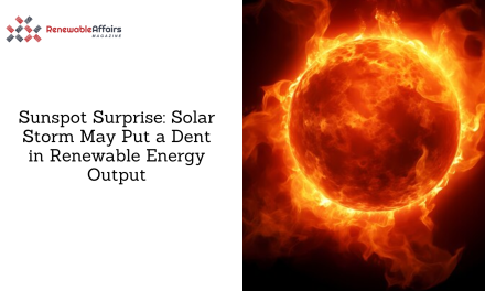 Sunspot Surprise: Solar Storm May Put a Dent in Renewable Energy Output