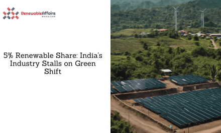 5% Renewable Share: India’s Industry Stalls on Green Shift