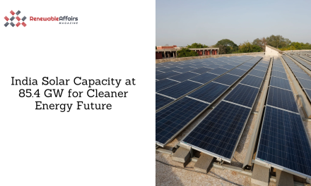 India Solar Capacity at 85.4 GW for Cleaner Energy Future