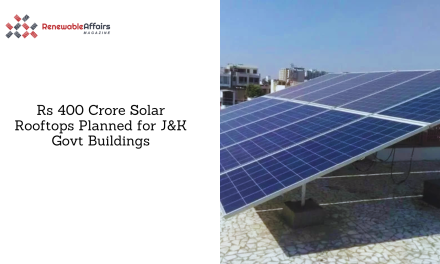 Rs 400 Crore Solar Rooftops Planned for J&K Govt Buildings