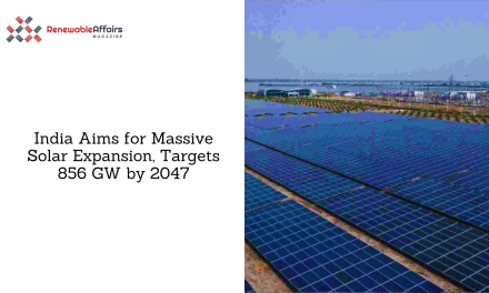 India Aims for Massive Solar Expansion, Targets 856 GW by 2047