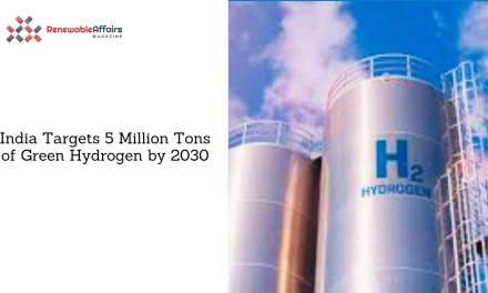 India Targets 5 Million Tons of Green Hydrogen by 2030