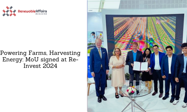 Powering Farms, Harvesting Energy: MoU signed at Re-Invest 2024