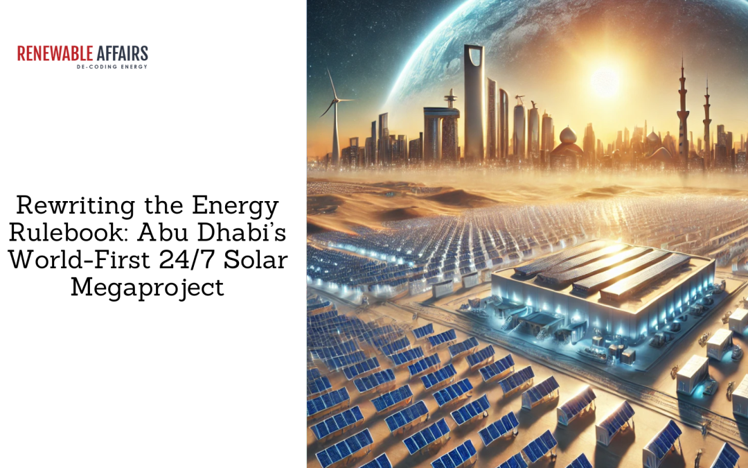 Rewriting the Energy Rulebook: Abu Dhabi’s World-First 24/7 Solar Megaproject