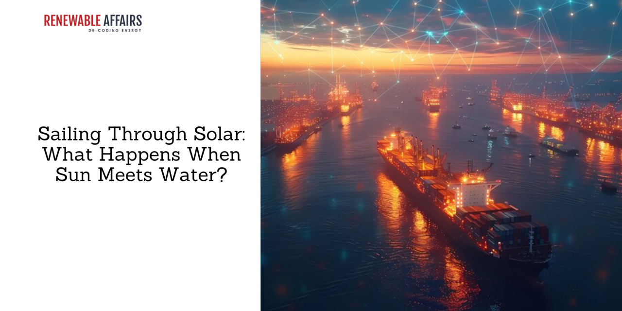 Sailing Through Solar: What Happens When Sun Meets Water? 