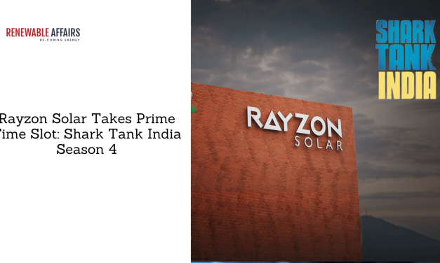 Rayzon Solar Takes Prime Time Slot: Shark Tank India Season 4