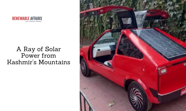 A Ray of Solar Power from Kashmir’s Mountains