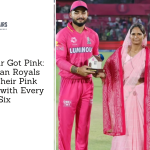 The Solar Got Pink: Rajasthan Royals Keep Their Pink Promise with Every Six
