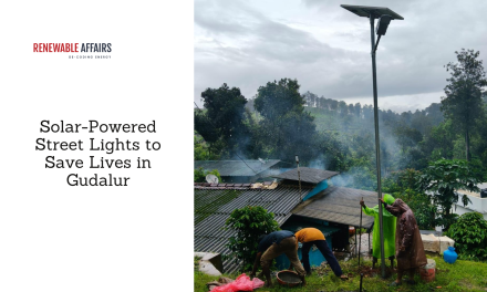 Solar-Powered Street Lights to Save Lives in Gudalur
