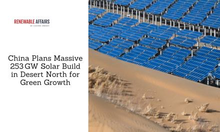 China Plans Massive 253 GW Solar Build in Desert North for Green Growth