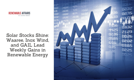 Solar Stocks Shine: Waaree, Inox Wind, and GAIL Lead Weekly Gains in Renewable Energy
