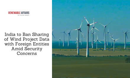 India to Ban Sharing of Wind Project Data with Foreign Entities Amid Security Concerns