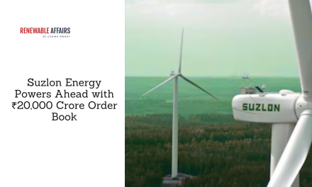 Suzlon Energy Powers Ahead with ₹20,000 Crore Order Book