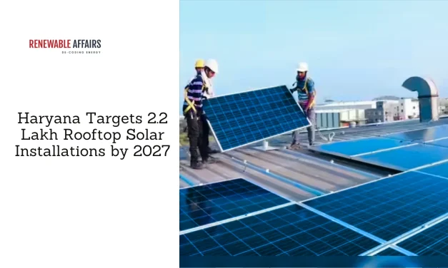 Haryana Targets 2.2 Lakh Rooftop Solar Installations by 2027