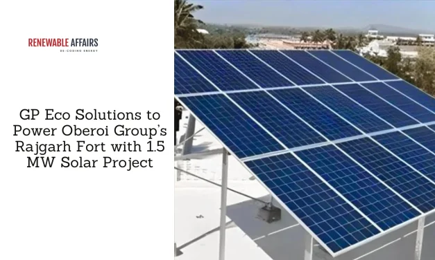 GP Eco Solutions to Power Oberoi Group’s Rajgarh Fort with 1.5 MW Solar Project