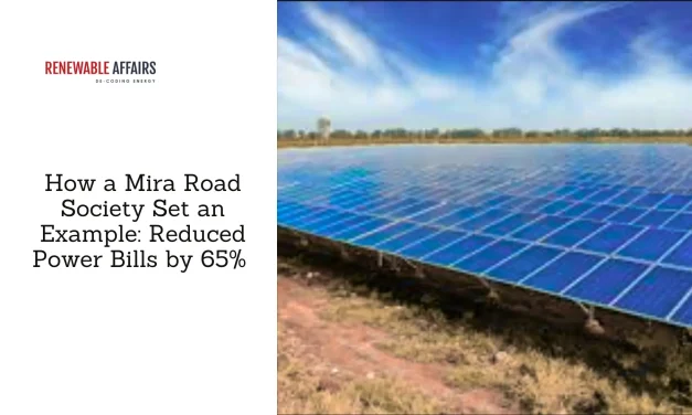 How a Mira Road Society Set an Example: Reduced Power Bills by 65% 