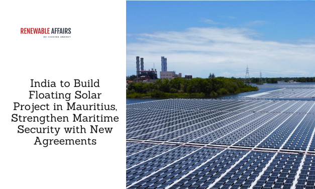 India to Build Floating Solar Project in Mauritius, Strengthen Maritime Security with New Agreements