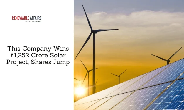 This Company Wins ₹1,252 Crore Solar Project, Shares Jump