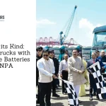 First of its Kind: Electric Trucks with Swappable Batteries at JNPA