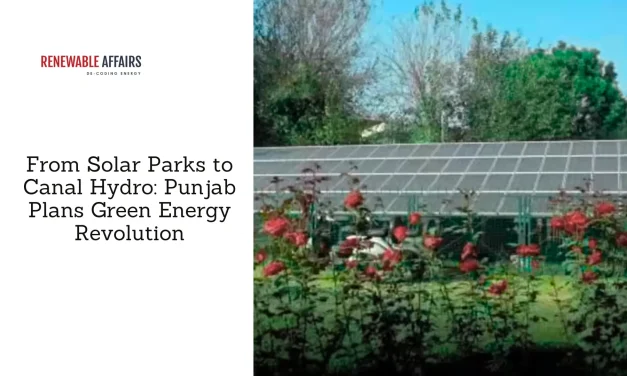 From Solar Parks to Canal Hydro: Punjab Plans Green Energy Revolution