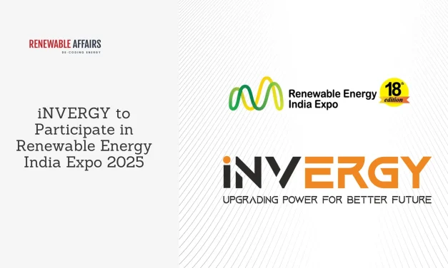iNVERGY to Participate in Renewable Energy India Expo 2025
