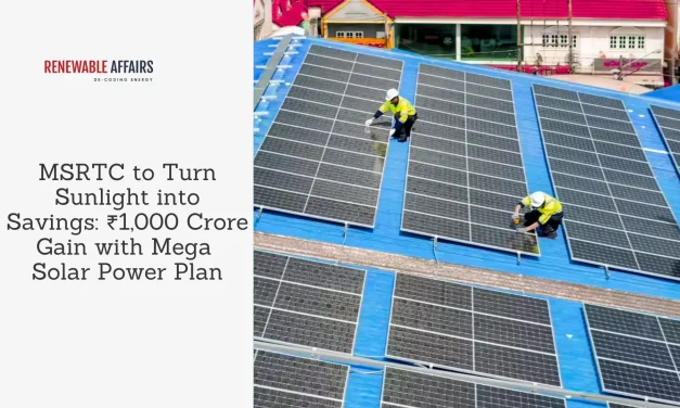 MSRTC to Turn Sunlight into Savings: ₹1,000 Crore Gain with Mega Solar Power Plan