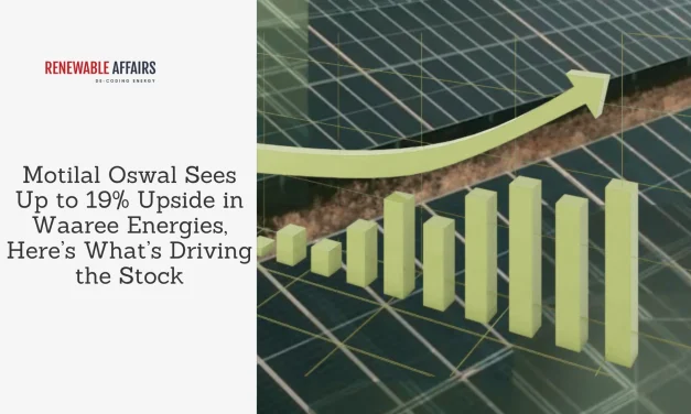 Motilal Oswal Sees Up to 19% Upside in Waaree Energies, Here’s What’s Driving the Stock