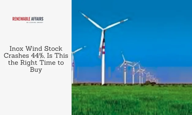 Inox Wind Stock Crashes 44%, Is This the Right Time to Buy
