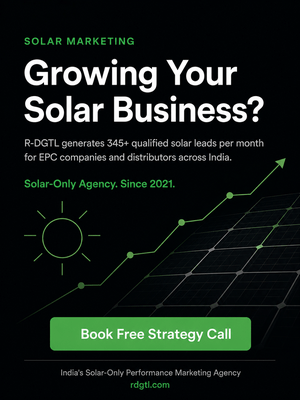 Solar lead gen agency india